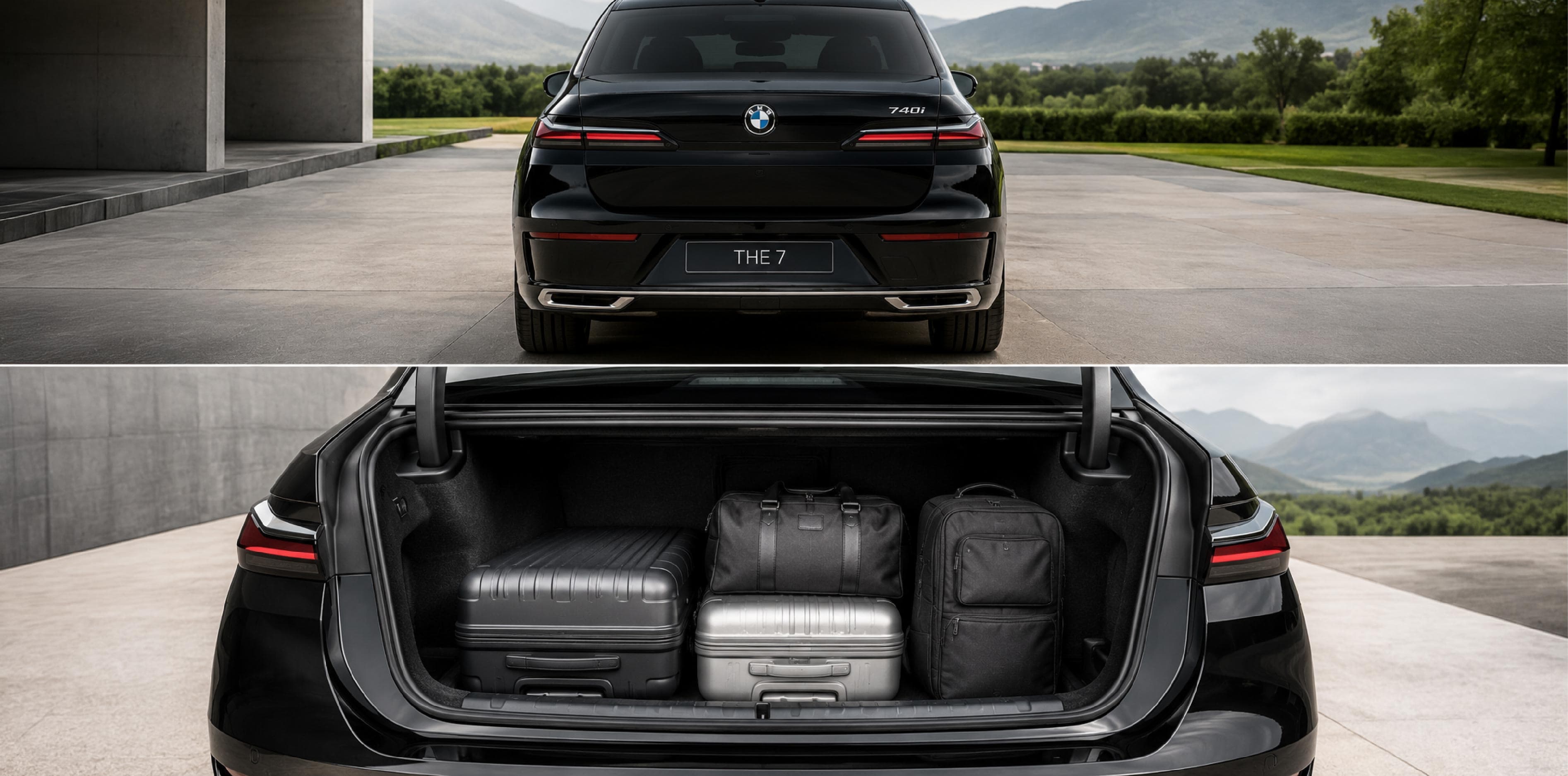 VIP luxury sedan